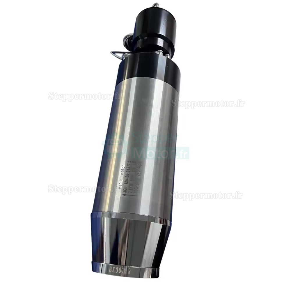 7,5K 220V/380V moteur de broche ATC (Changement d'outil automatique) refroidi par air JGL125-30-24Z 4Nm 24,000 tr/min BT30